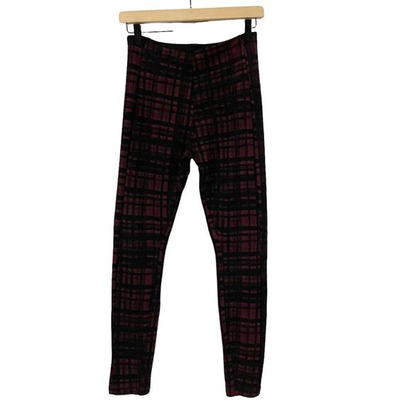 Lyssé Mara Plaid High Waist Ponte Leggings - Small - Picture 8 of 12